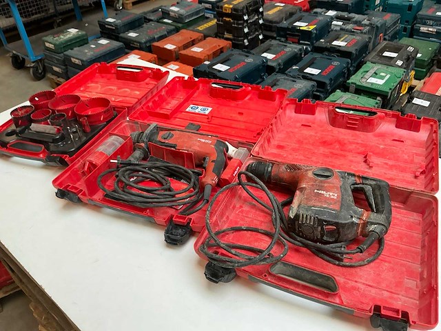 Hilti boormachine (2x) - afbeelding 1 van  8