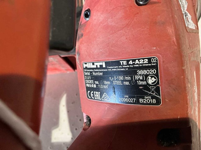 Hilti boormachine (2x) - afbeelding 3 van  8