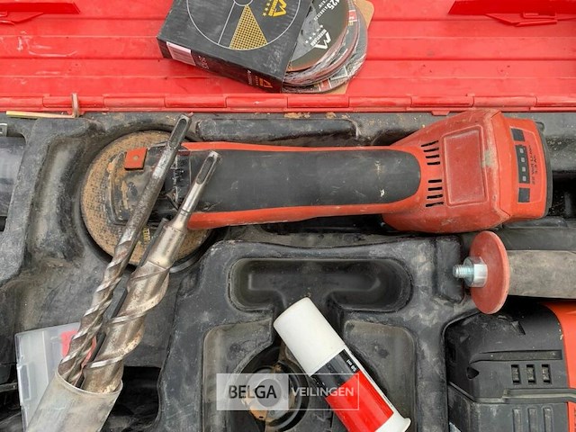 Hilti boormachine, slijpschijf met toebehoren - afbeelding 4 van  6