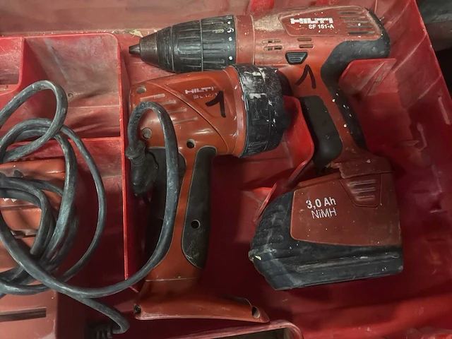 Hilti boormachine + vijsmachine - afbeelding 9 van  9
