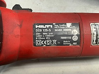 Hilti dcg 125-s haakse slijpmachine - afbeelding 5 van  7