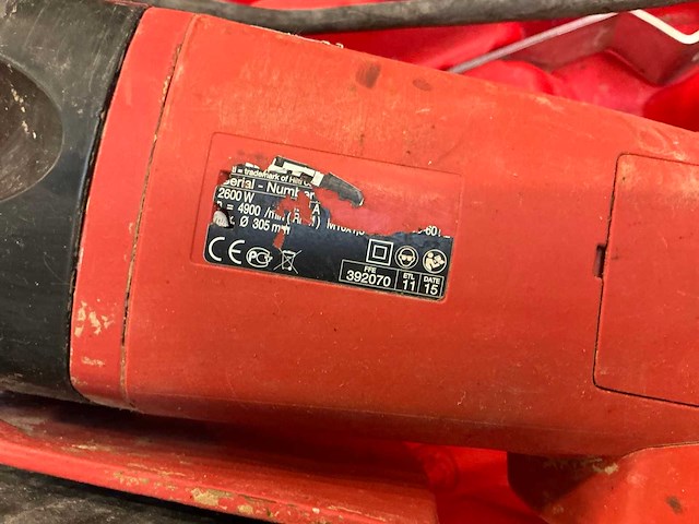 Hilti dch 300 betonzaag - afbeelding 6 van  6