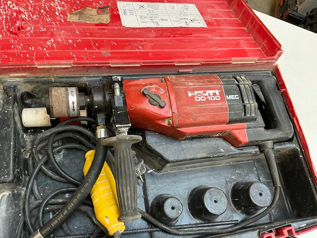 Hilti dd100 mec kernboormachine - afbeelding 2 van  6