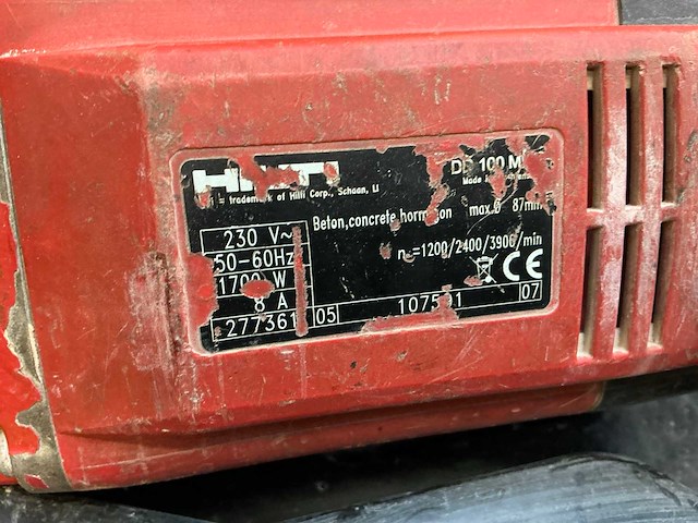 Hilti dd100 mec kernboormachine - afbeelding 5 van  6