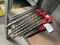 Hilti diverse boren en beitels (10x) - afbeelding 1 van  3