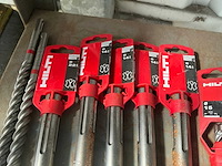 Hilti diverse boren en beitels (10x) - afbeelding 2 van  3