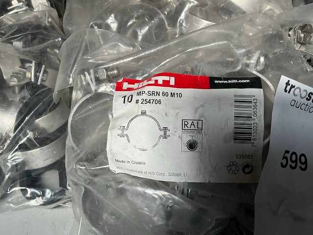 Hilti diverse buis beugels - afbeelding 5 van  6