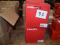 Hilti dubbele kabel/leiding klem ca. 3 doosjes x 100st. - afbeelding 2 van  2
