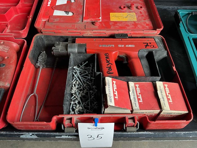 Hilti dx 450 kruidschiethamer - afbeelding 1 van  2