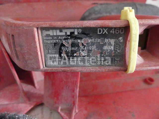 Hilti dx 460 spijkerpistool - afbeelding 4 van  5