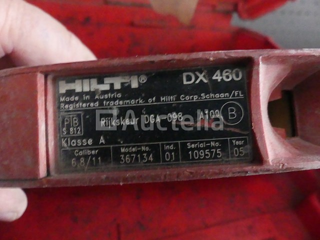Hilti dx 460 spijkerpistool - afbeelding 4 van  5