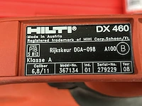 Hilti dx460 studgun - afbeelding 3 van  5