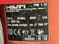Hilti electrische boorhamer - afbeelding 3 van  3