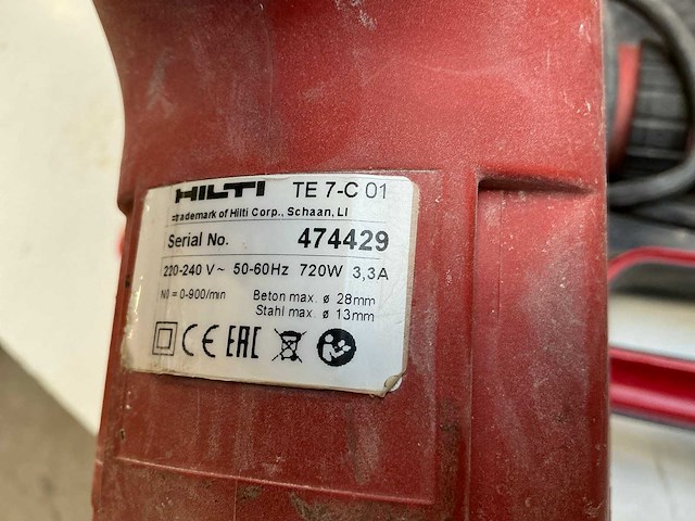 Hilti elektrische boorhamer (2x) - afbeelding 6 van  8