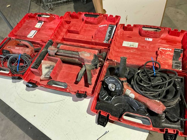 Hilti elektrische gereedschappen (2x) - afbeelding 1 van  11