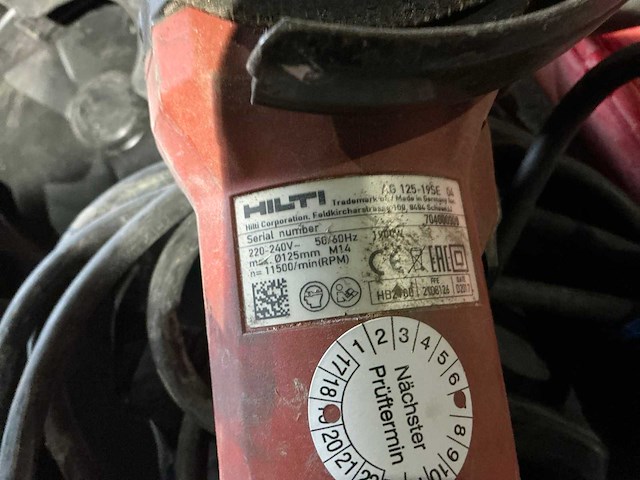 Hilti elektrische gereedschappen (2x) - afbeelding 6 van  11
