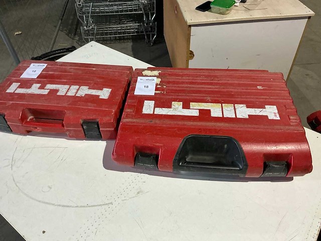 Hilti elektrische gereedschappen (2x) - afbeelding 8 van  8