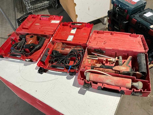 Hilti elektrische gereedschappen (2x) - afbeelding 1 van  8