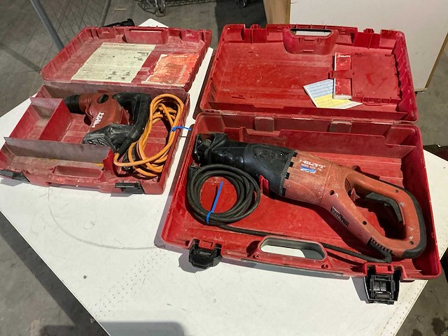 Hilti elektrische gereedschappen (2x) - afbeelding 1 van  8