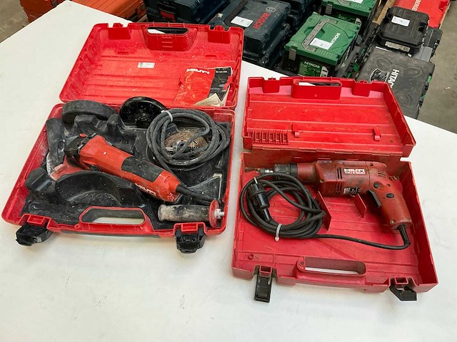 Hilti elektrische gereedschappen (2x) - afbeelding 1 van  8
