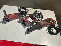 Hilti elektrische gereedschappen (3x) - afbeelding 1 van  9