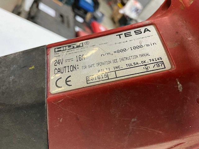 Hilti gereedschappen (2x) - afbeelding 5 van  10