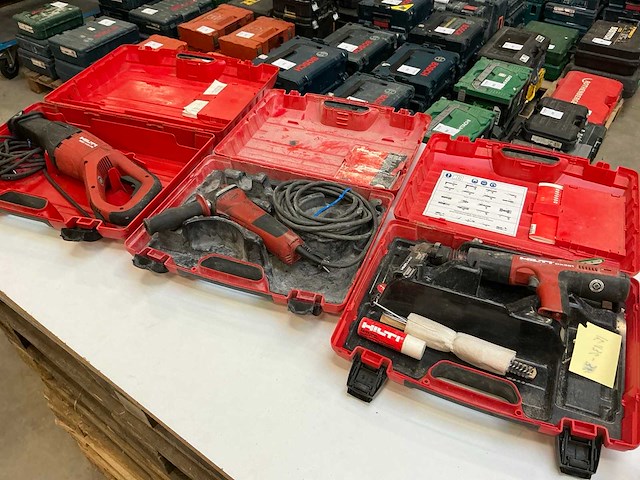Hilti gereedschappen (3x) - afbeelding 1 van  11