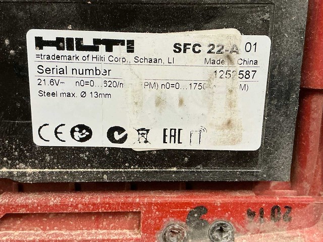 Hilti gereedschappen (4x) - afbeelding 2 van  12