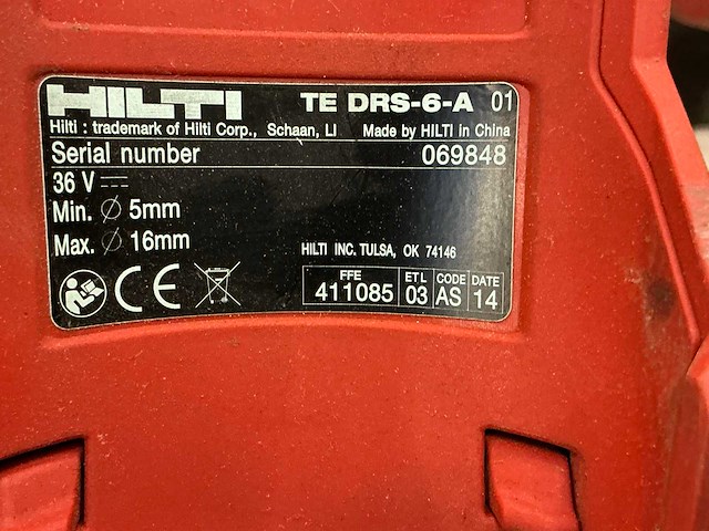 Hilti gereedschappen (4x) - afbeelding 4 van  12