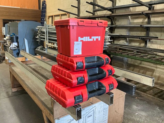 Hilti gereedschapskoffer (4x) - afbeelding 1 van  4