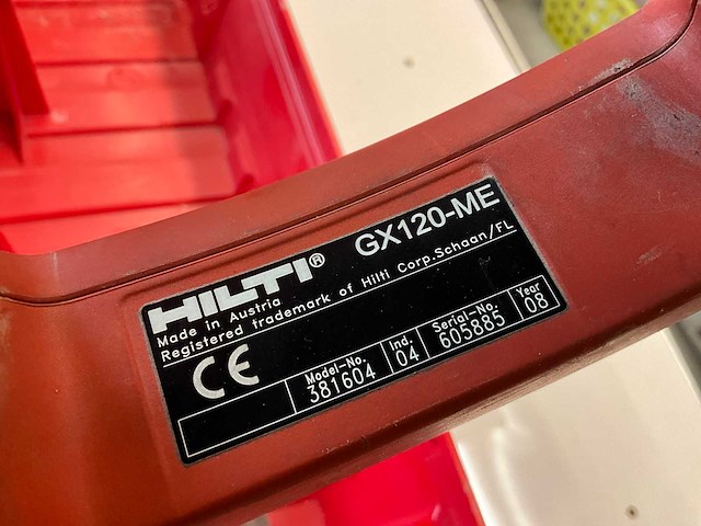 Hilti gx 120-me gasnagelpistool - afbeelding 6 van  12