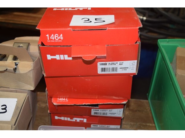 Hilti gyproc schroeven 3,5x45 ( 4 doosjes x ca. 1000st.) - afbeelding 3 van  3
