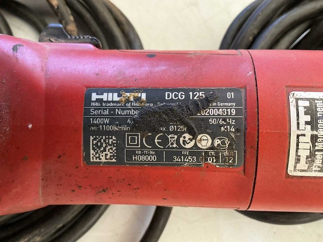 Hilti haakse slijpmachine + boormachine (2x) - afbeelding 2 van  3