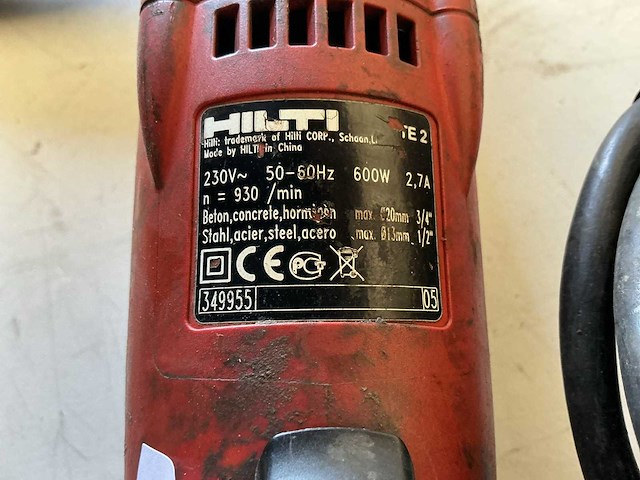 Hilti haakse slijpmachine + boormachine (2x) - afbeelding 3 van  3