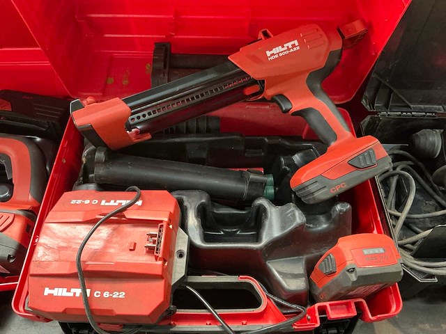 Hilti hde 500-a22 accu chemische ankerspuit - afbeelding 1 van  1
