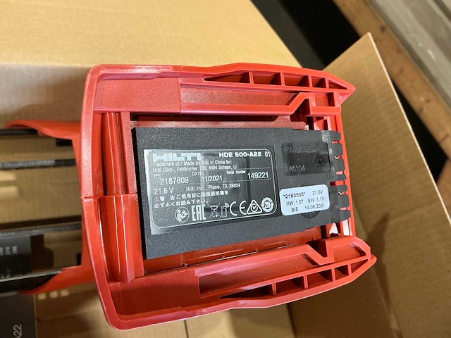 Hilti hde 500-a22 accumortelspuit - afbeelding 6 van  7