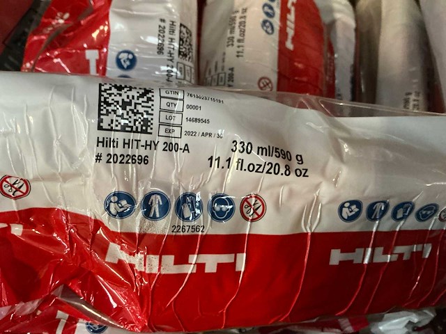 Hilti hit-hy 200 a chemisch anker (20x) - afbeelding 3 van  3