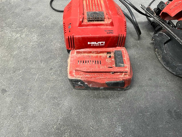 Hilti scw 22-a accu cirkelzaag - afbeelding 7 van  9