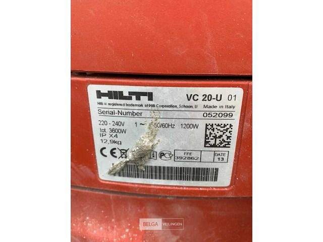Hilti stofzuiger - afbeelding 3 van  4