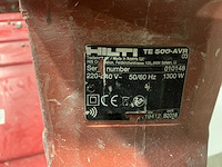 Hilti te 500-avr boormachine - afbeelding 4 van  4