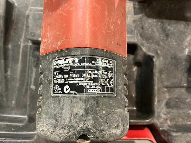 Hilti te 6-a boormachine - afbeelding 4 van  4