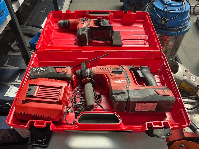 Hilti te 6-a36 boormachine (2x) - afbeelding 1 van  11