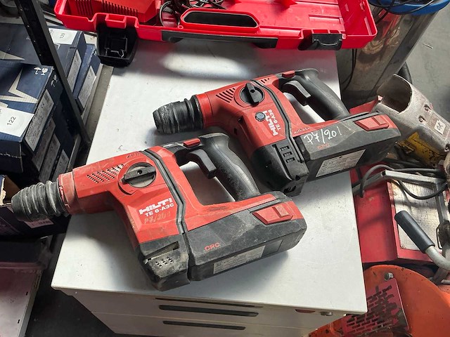 Hilti te 6-a36 boormachine (2x) - afbeelding 4 van  11