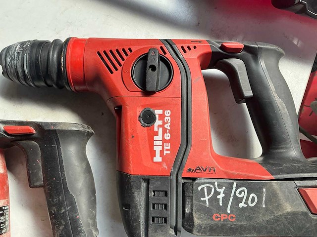 Hilti te 6-a36 boormachine (2x) - afbeelding 8 van  11
