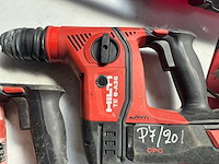 Hilti te 6-a36 boormachine (2x) - afbeelding 8 van  11