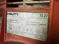 Hilti te22 rotary hammer - afbeelding 14 van  18