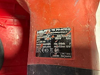 Hilti te70 combihamer - afbeelding 6 van  7