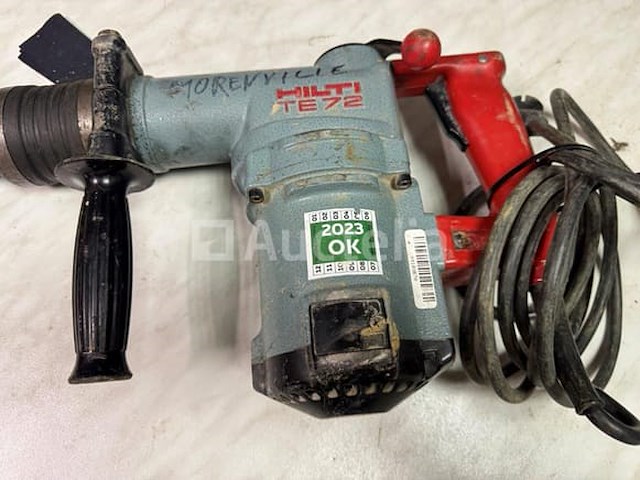 Hilti te72 rotary hammer - afbeelding 7 van  36