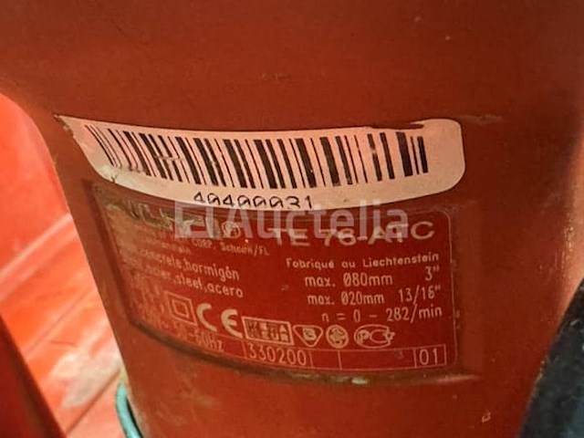 Hilti te76 rotschuurhamer - afbeelding 2 van  11