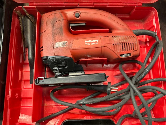 Hilti wsj 750-et decoupeerzaag - afbeelding 1 van  1